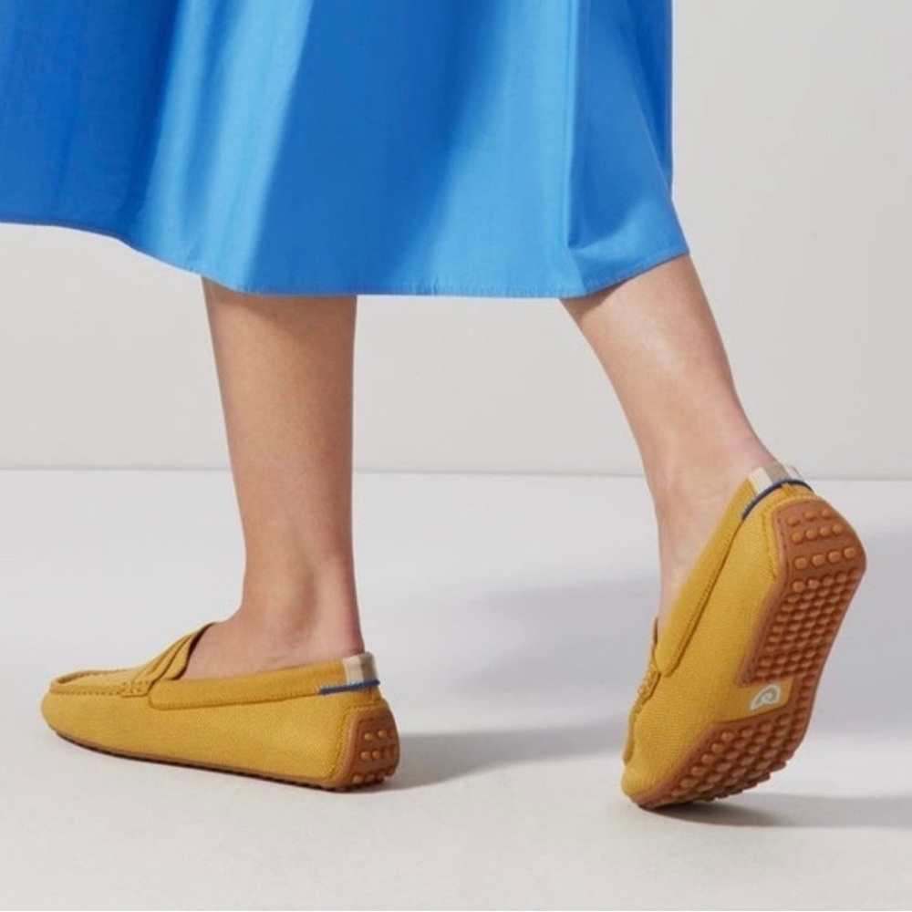 Rothy’s The Driver shoe, size 7.5 in Sunflower yellow